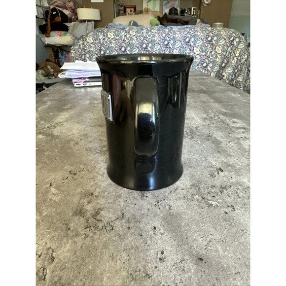 Lucasfilm Metal Logo Black Coffee Mug Cup Stein - Picture 3 of 6